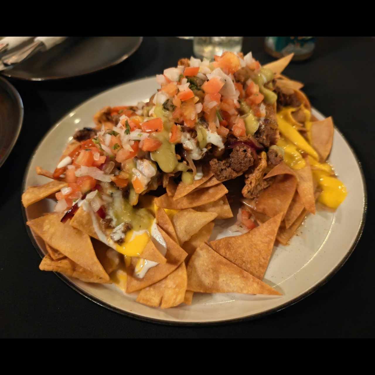 Nachos mixtos carne y pollo 