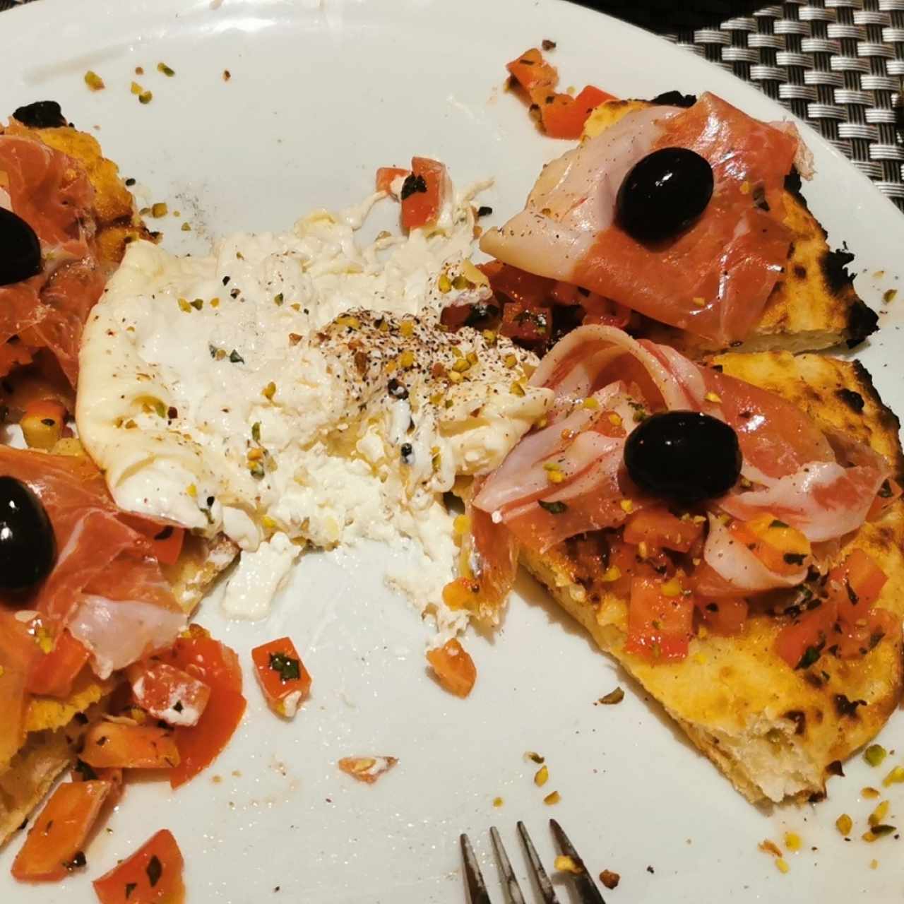 focaccia o más bien masa de pizza