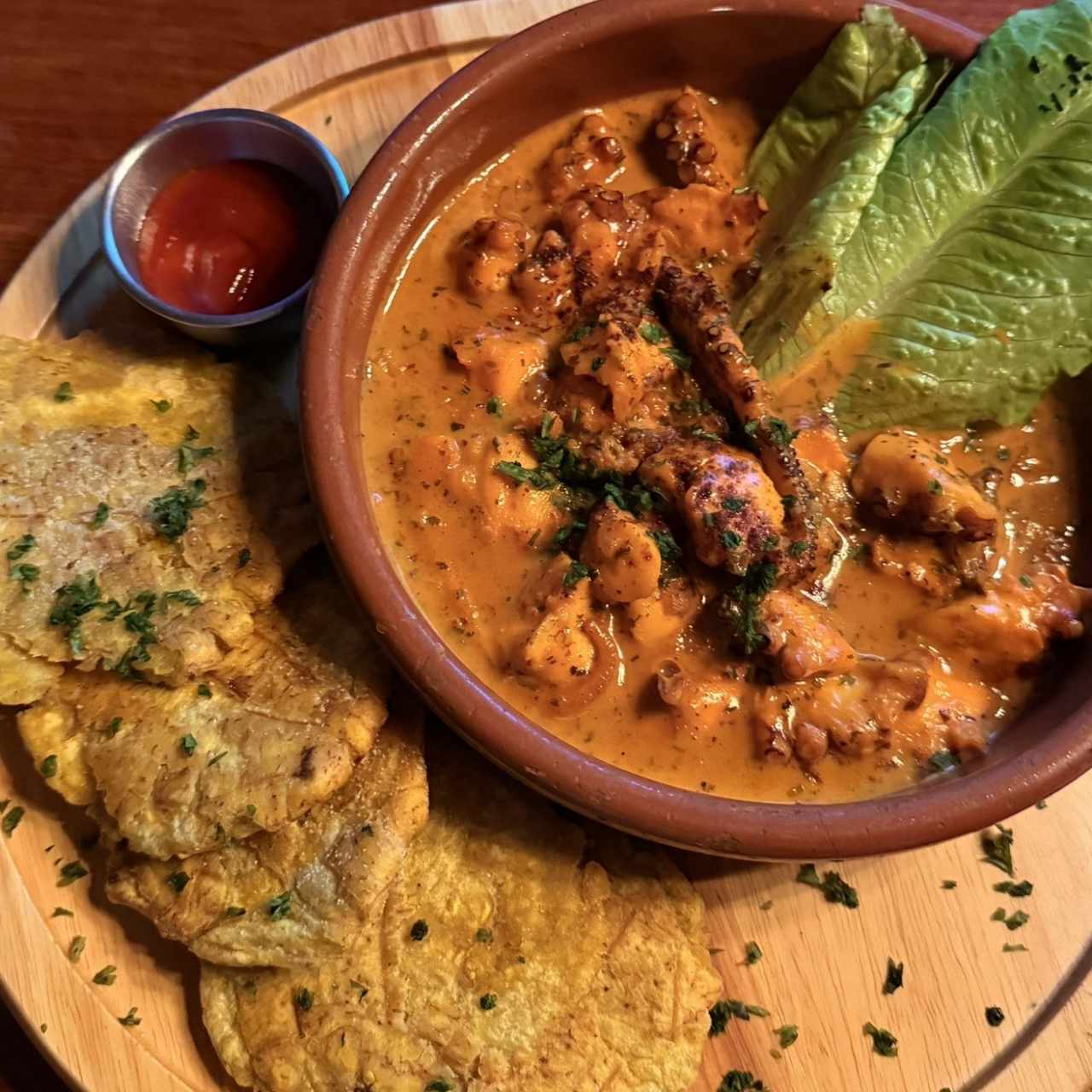 Pulpo a la Criolla