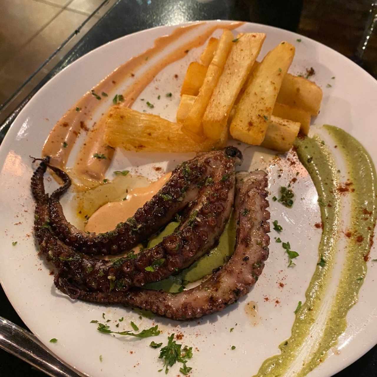 Mariscos - Pulpo al Grill