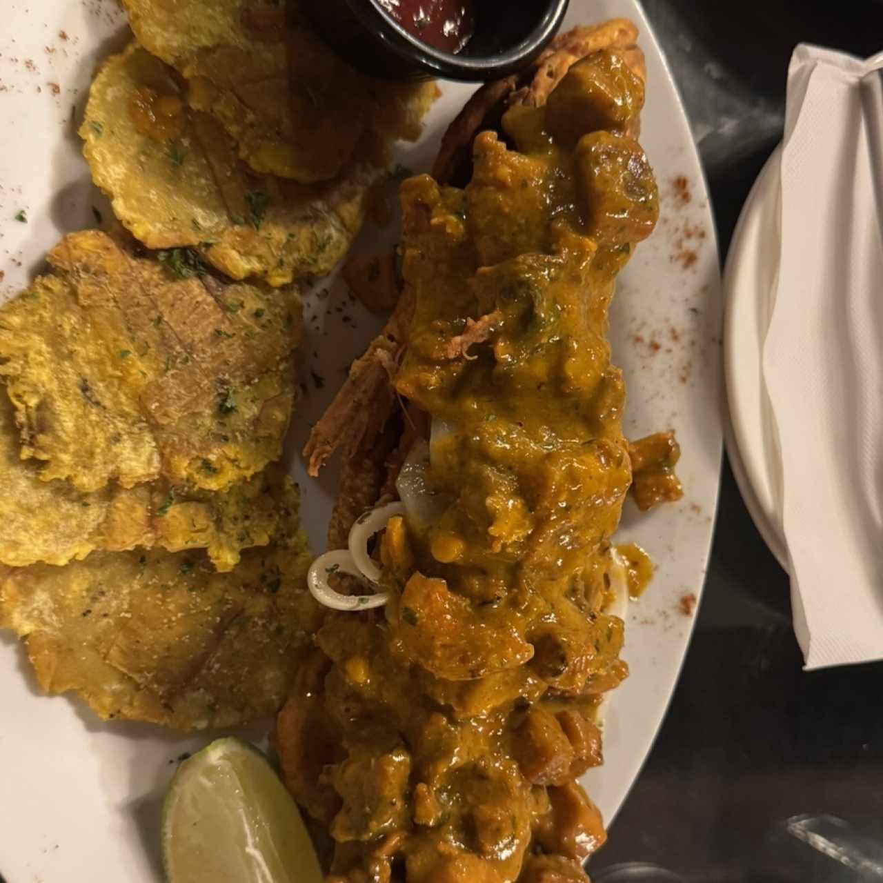 Mariscos - Corvina Rellena Frita