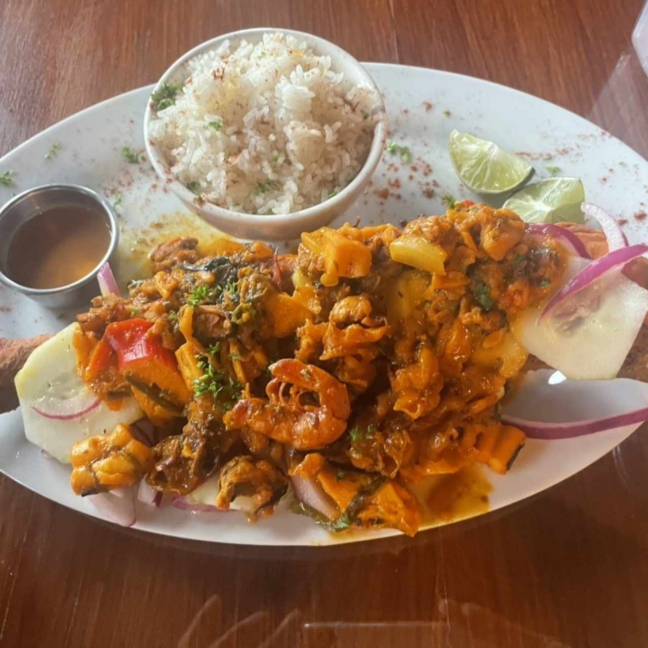 Pescado relleno a lo macho 