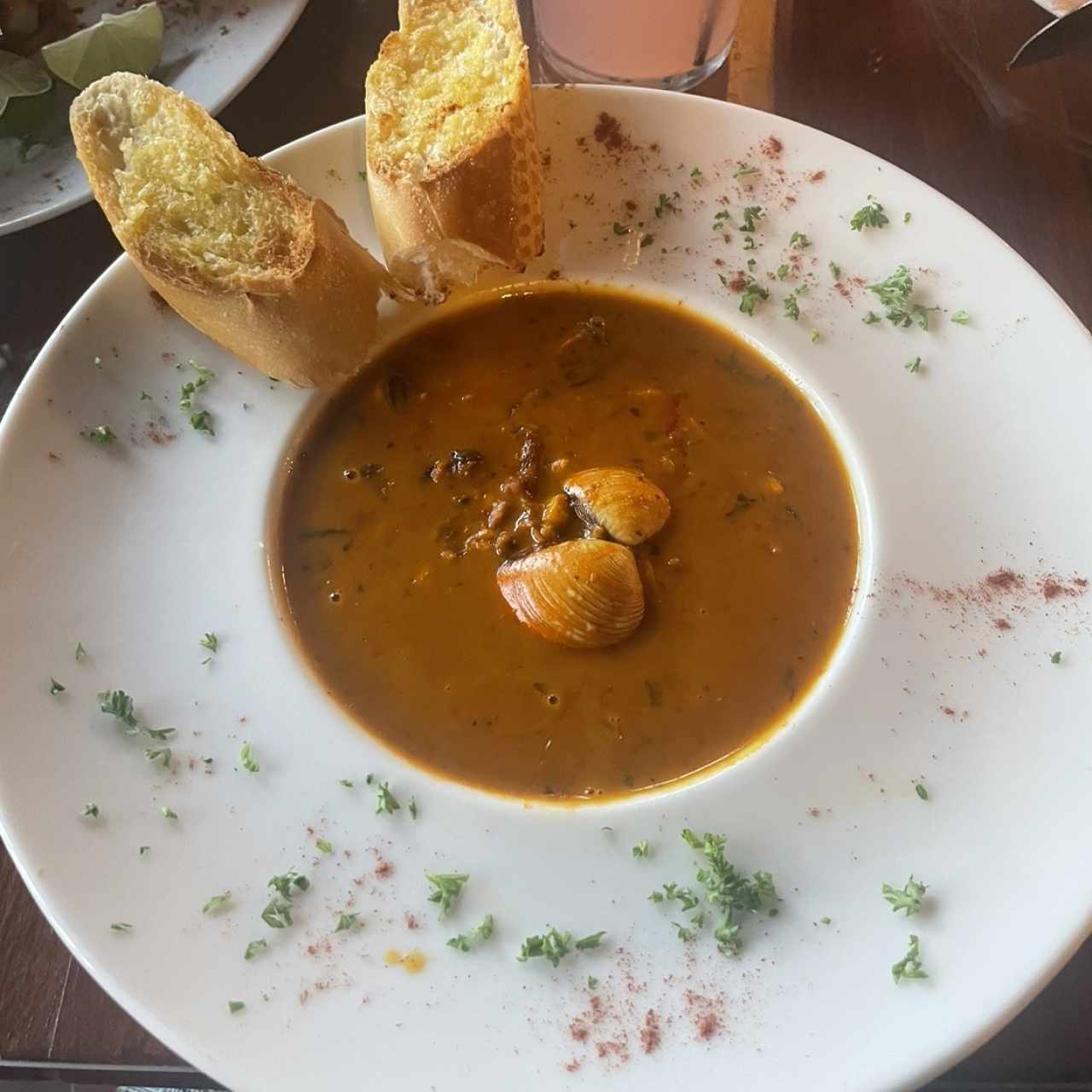 Sopa de mariscos 