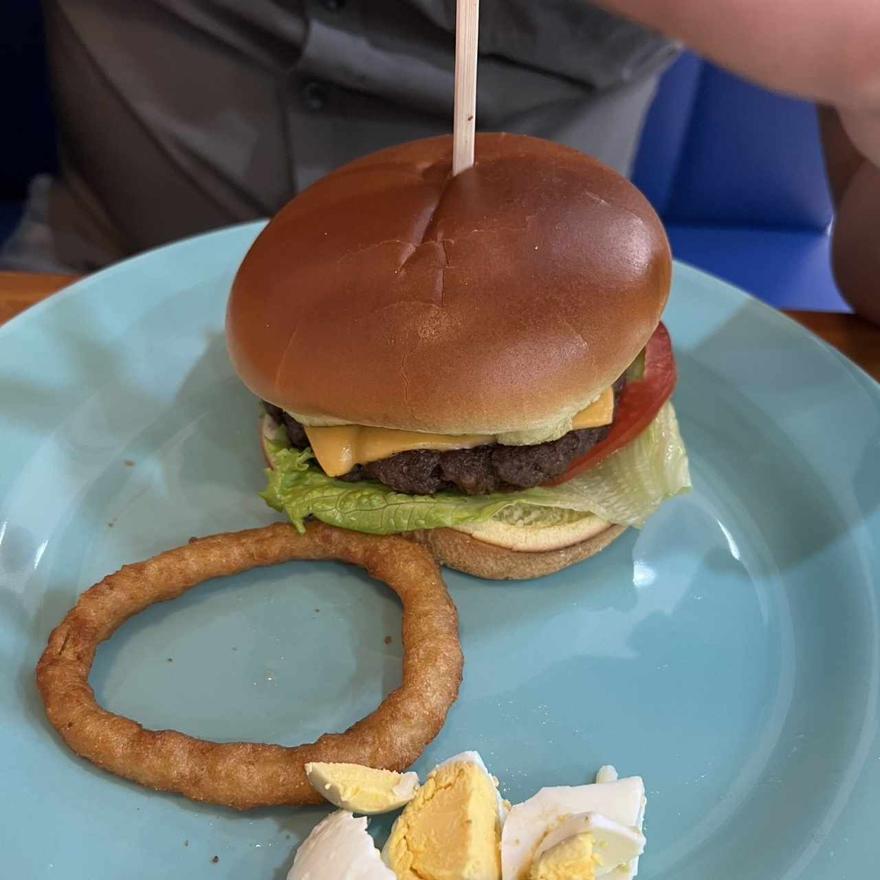 Hamburguesa clásica 