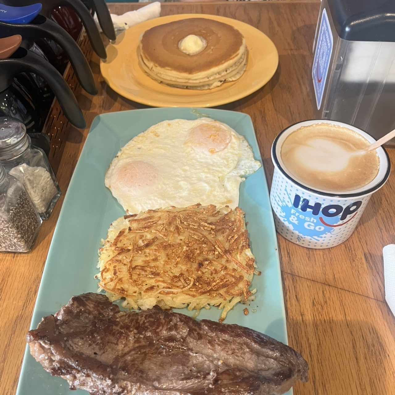Sirloin Tips & Eggs