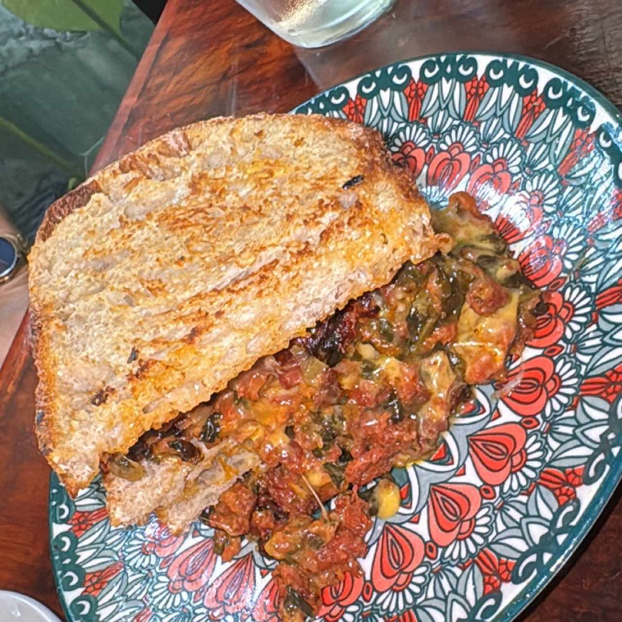 Desayuno - Chorizo Grilled Cheese