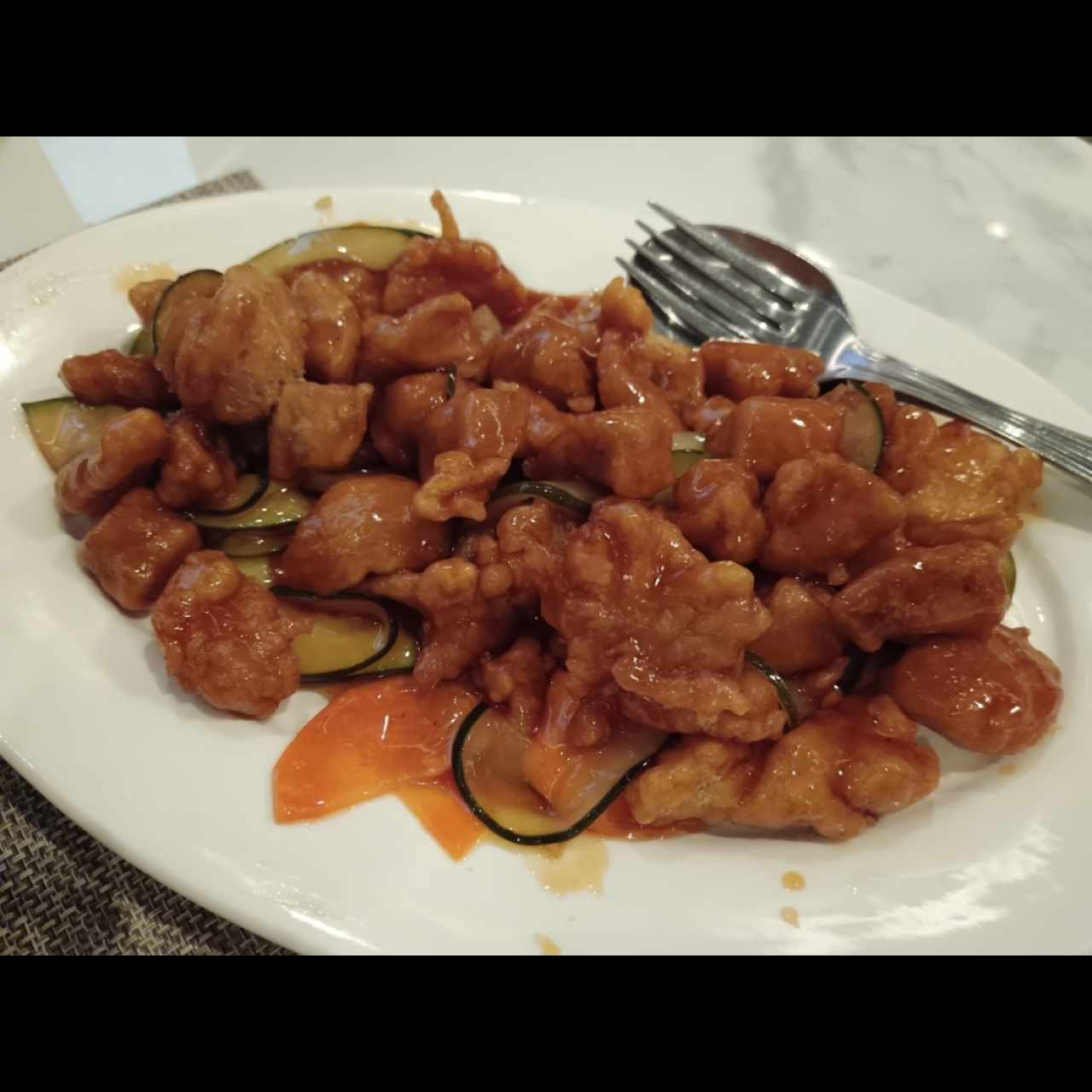 Carnes - Gallina agridulce