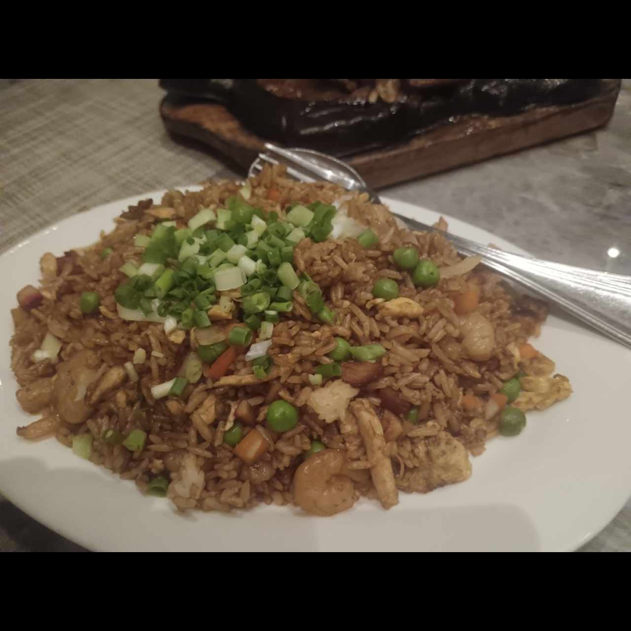Arroz frito combinación 