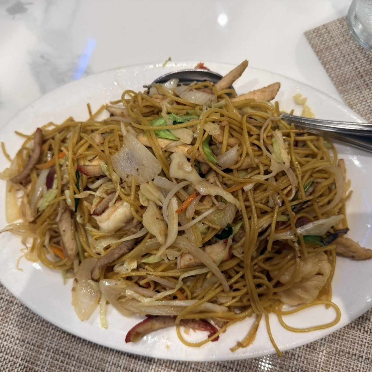Chow mein combinación