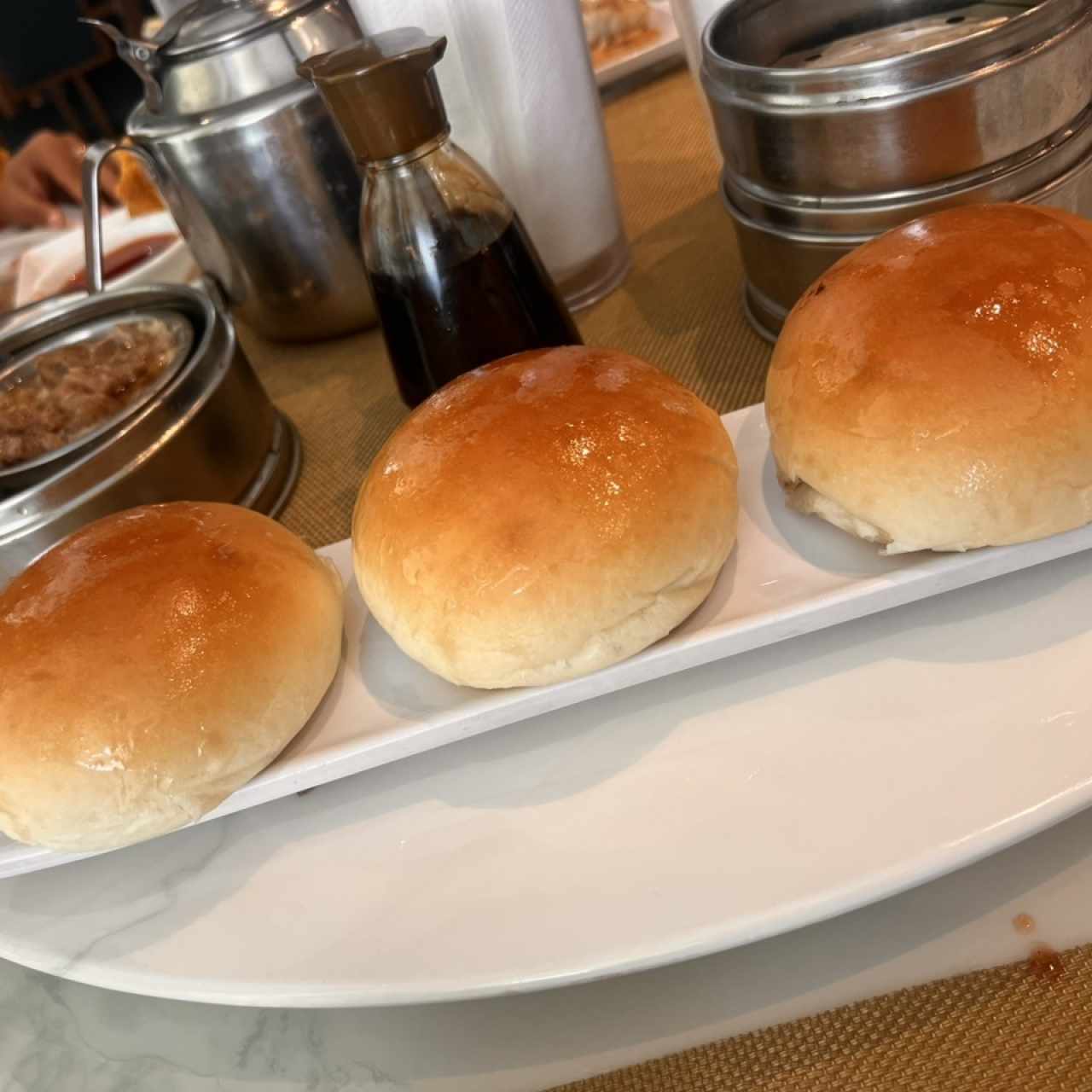 Ham pao horneado 