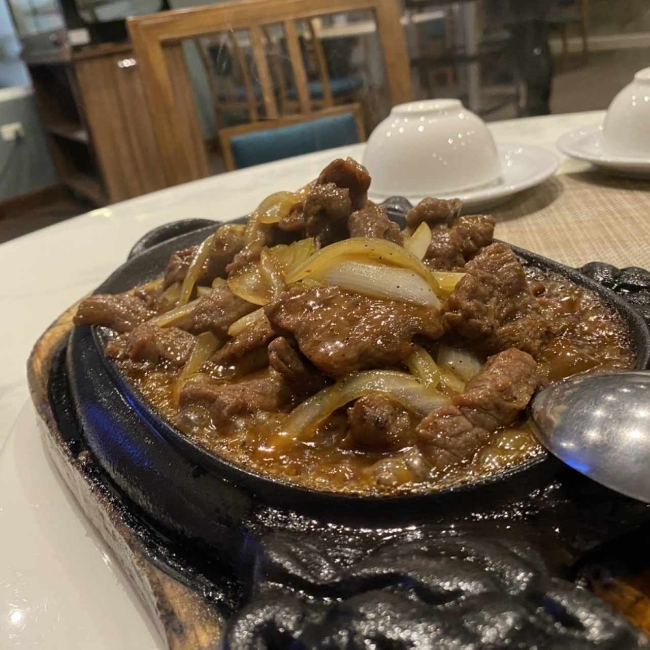 Carnes - Filete salteado Sizzling