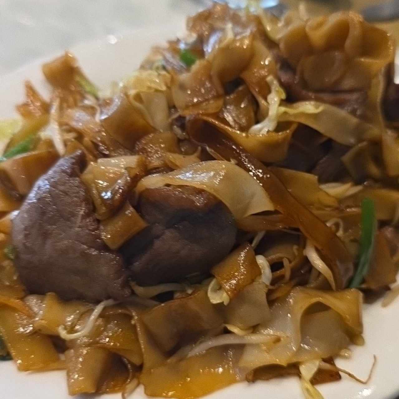 chow fun carne