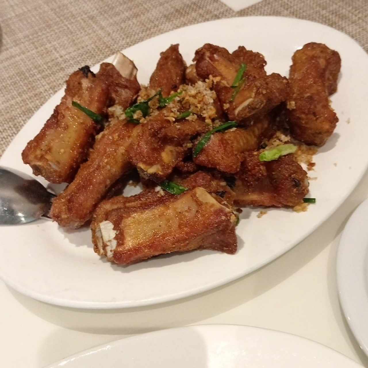 Carnes - Costillitas al ajillo