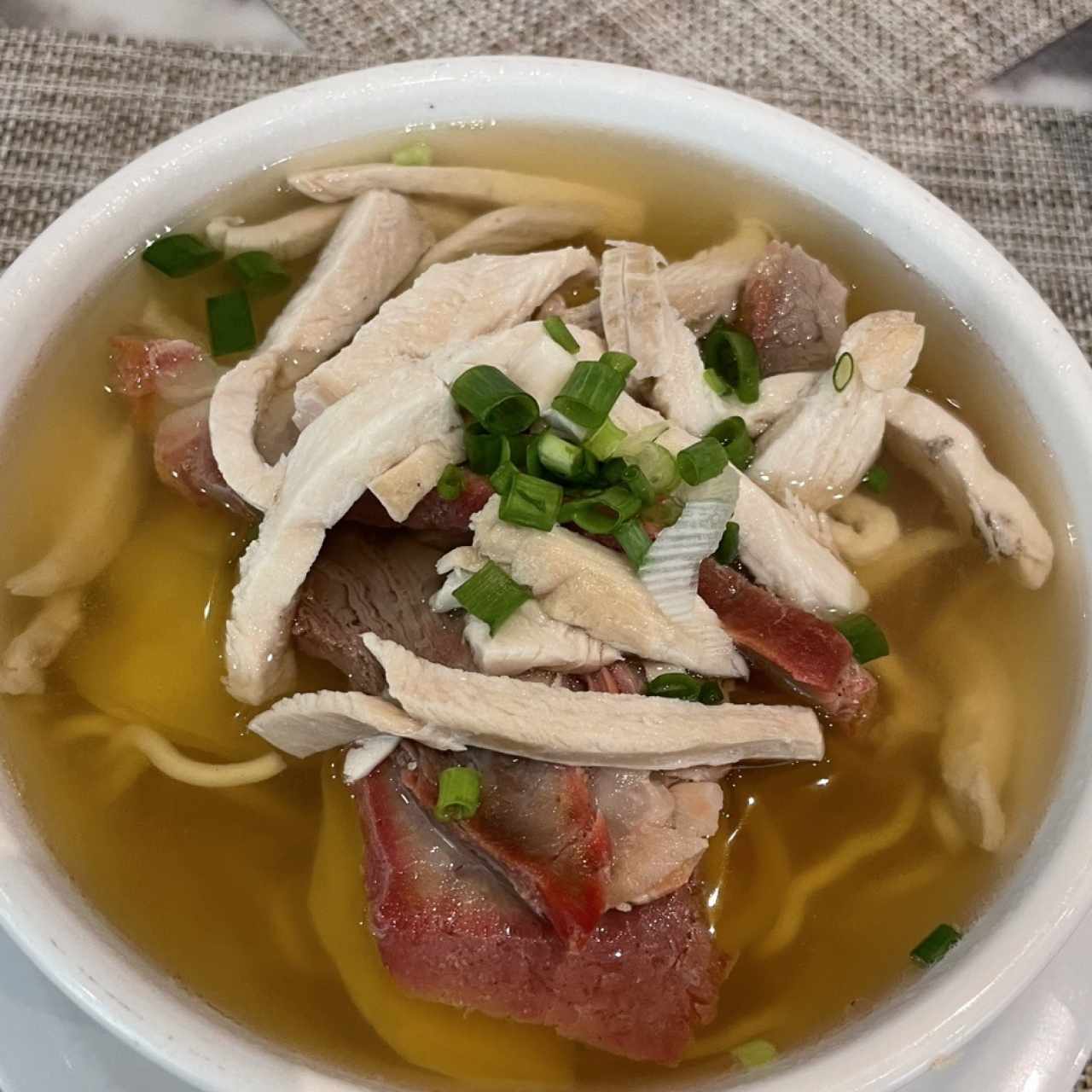 Entradas - Sopa de Wantón