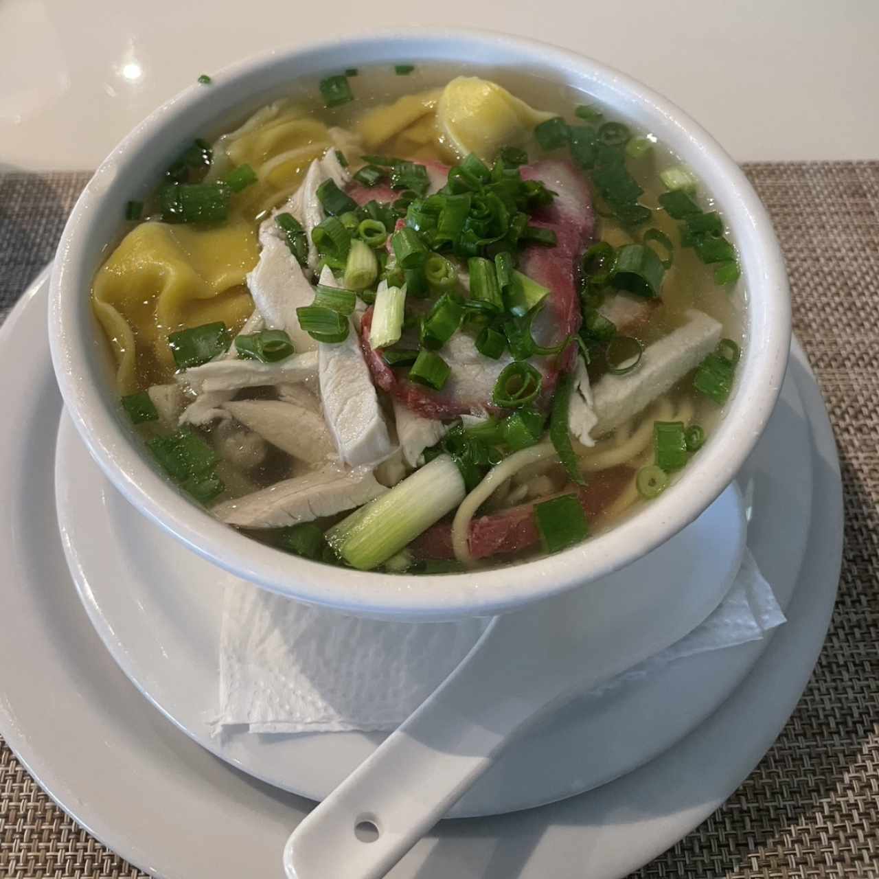 Entradas - Sopa de Wantón