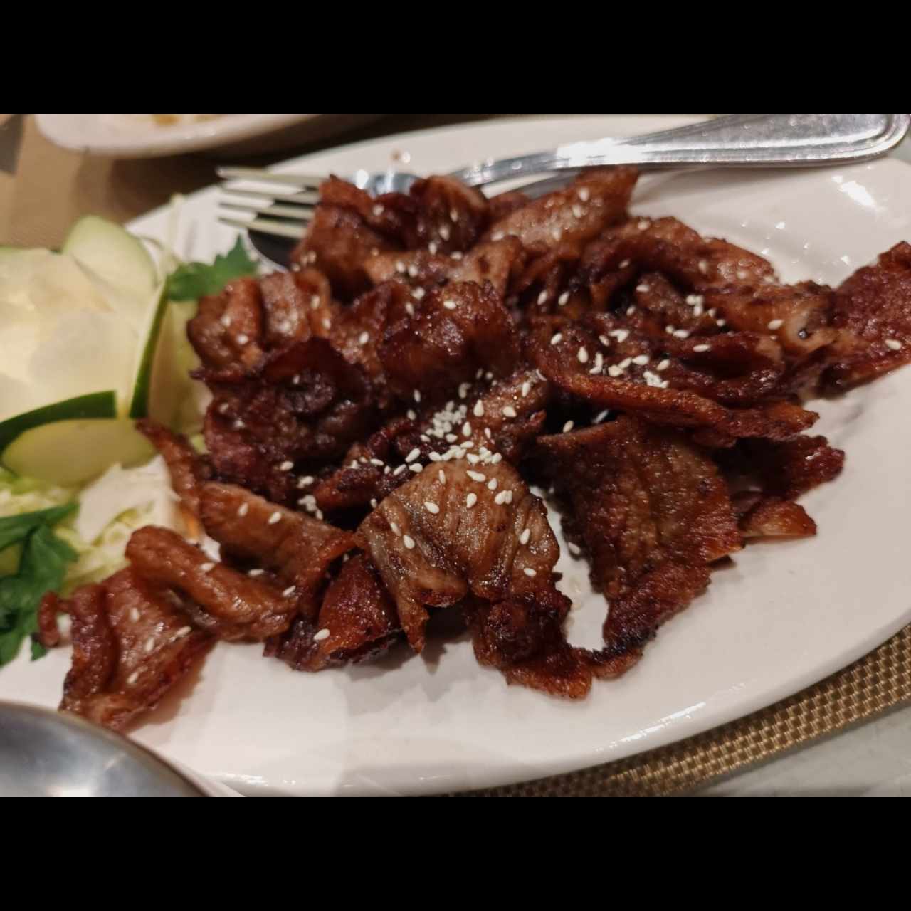 Carnes - Puerco al carbón