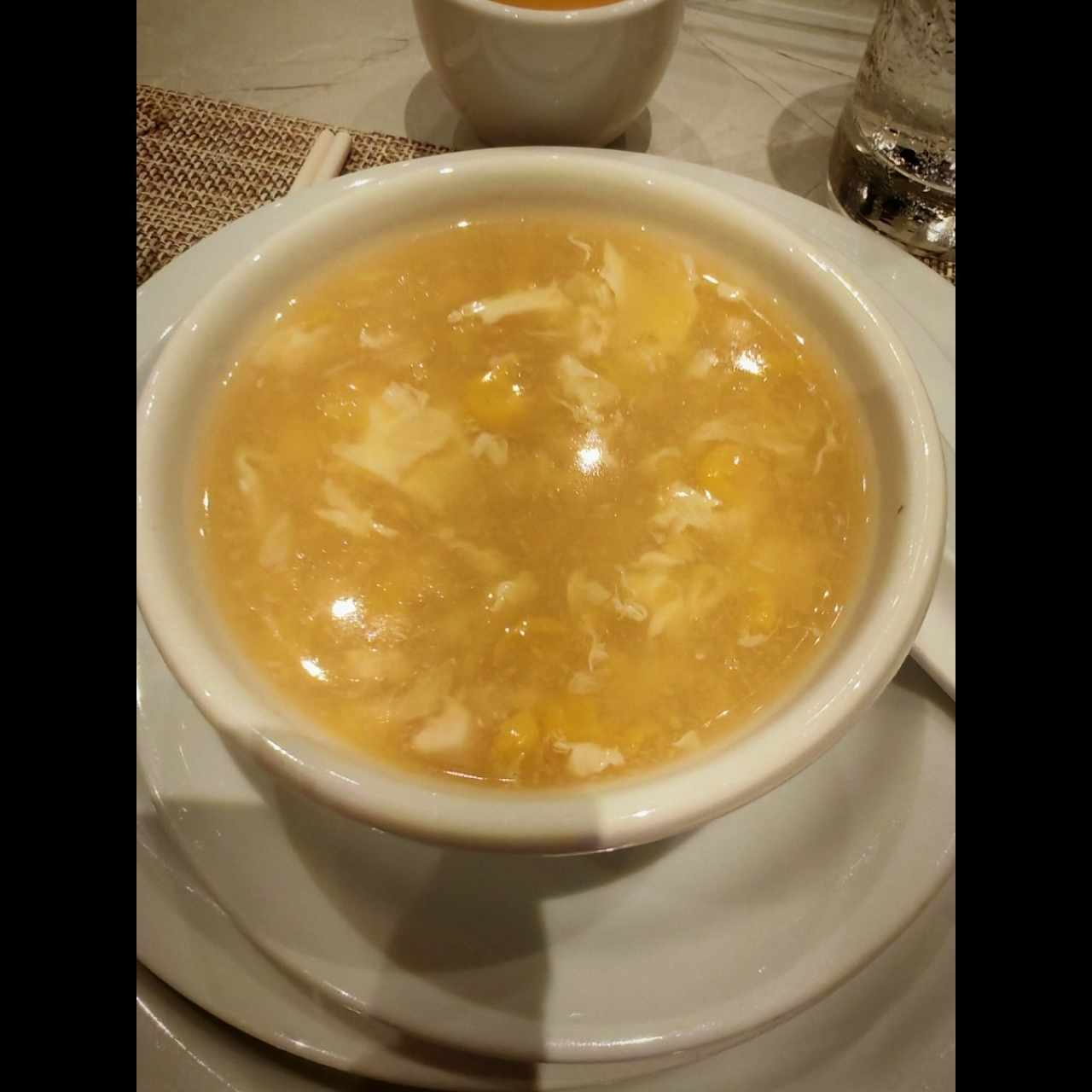 Entradas - Sopa de Maíz