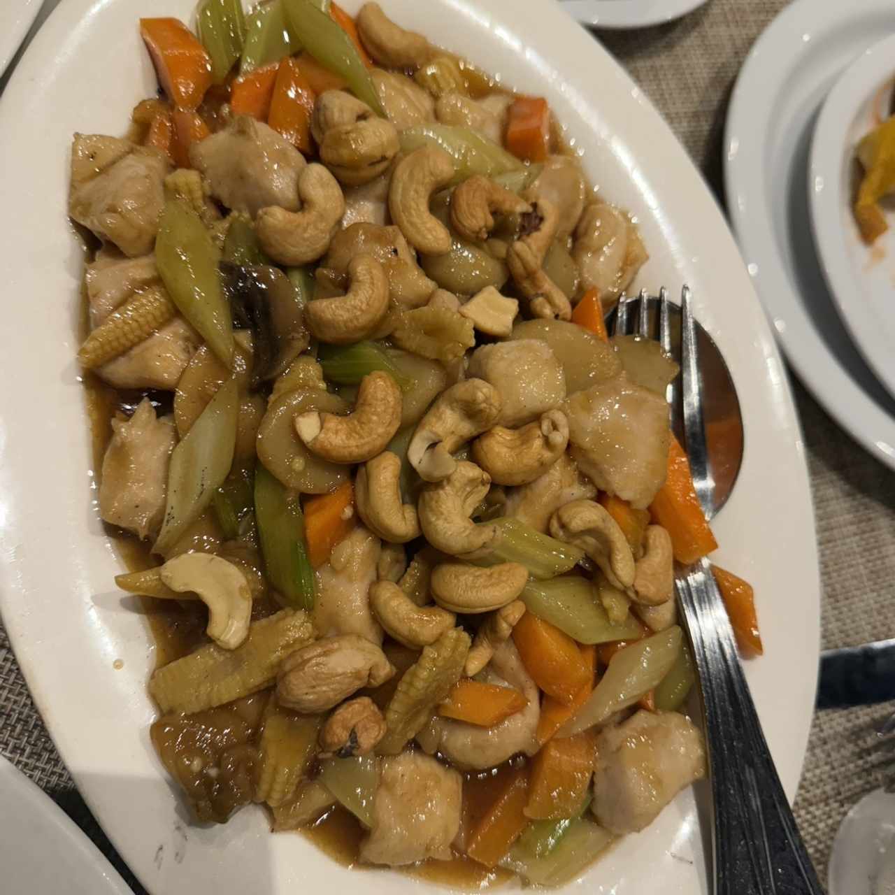 Pollo con vegetales 