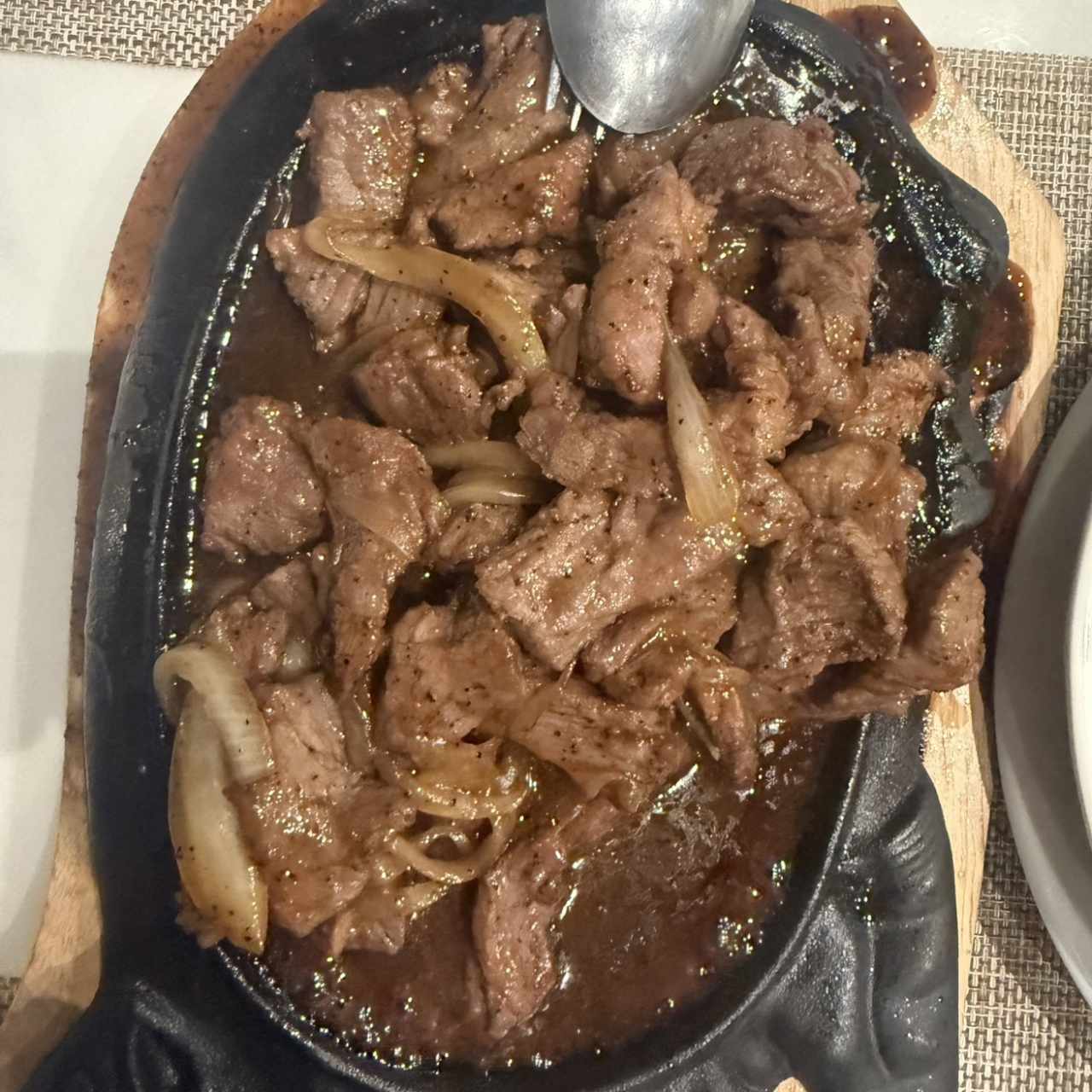 Carnes - Filete salteado Sizzling