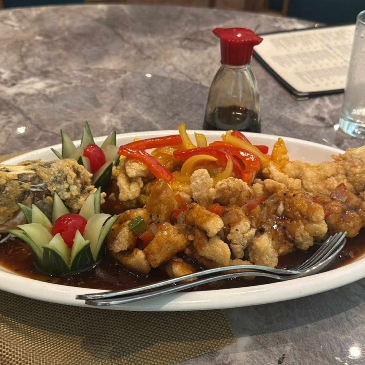 Pescado racimo de uvas