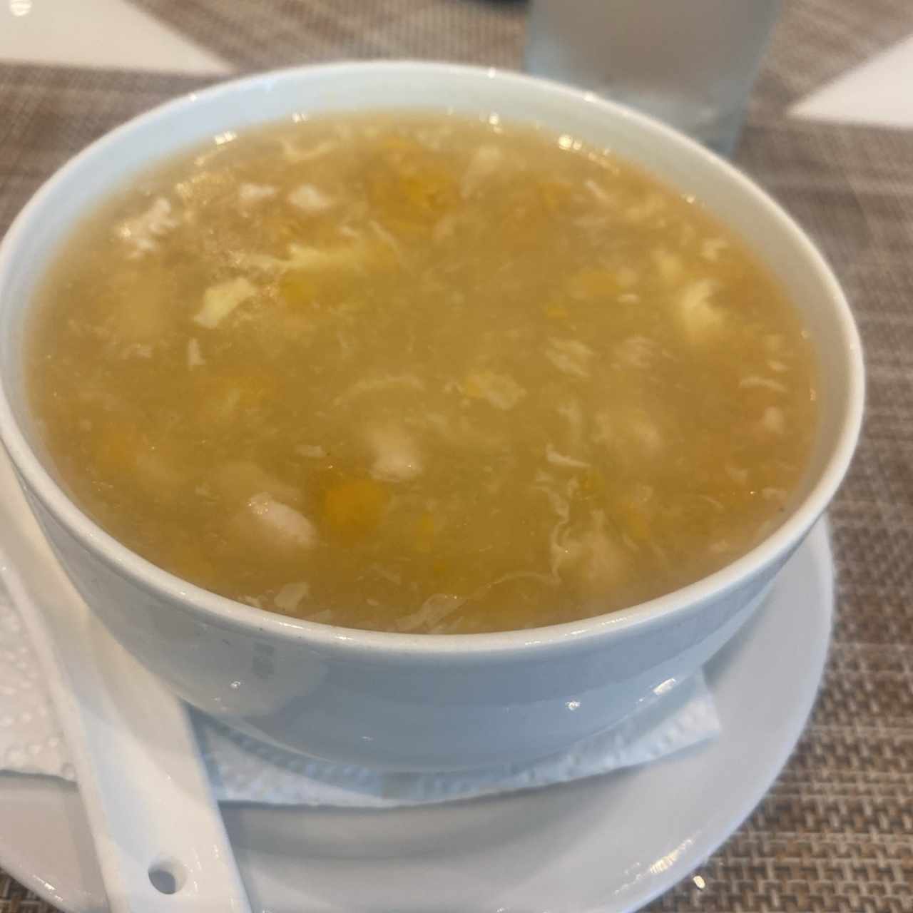 Entradas - Sopa de Maíz