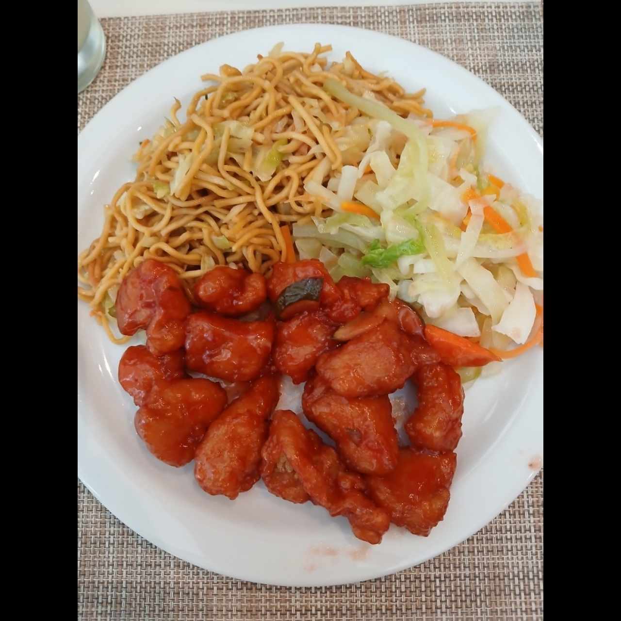 Pollo Agridulce Menú Ejecutivo 