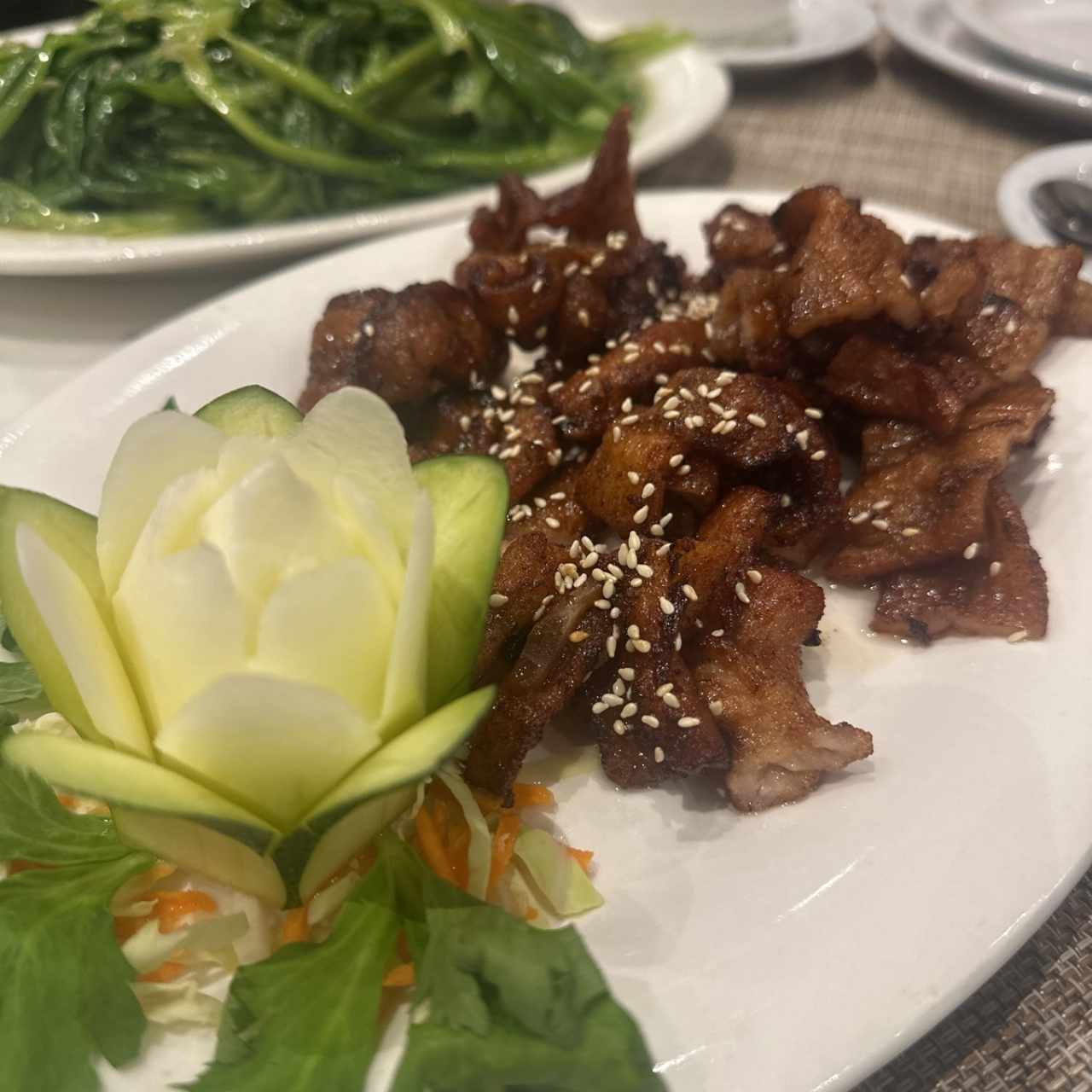 Carnes - Puerco al carbón