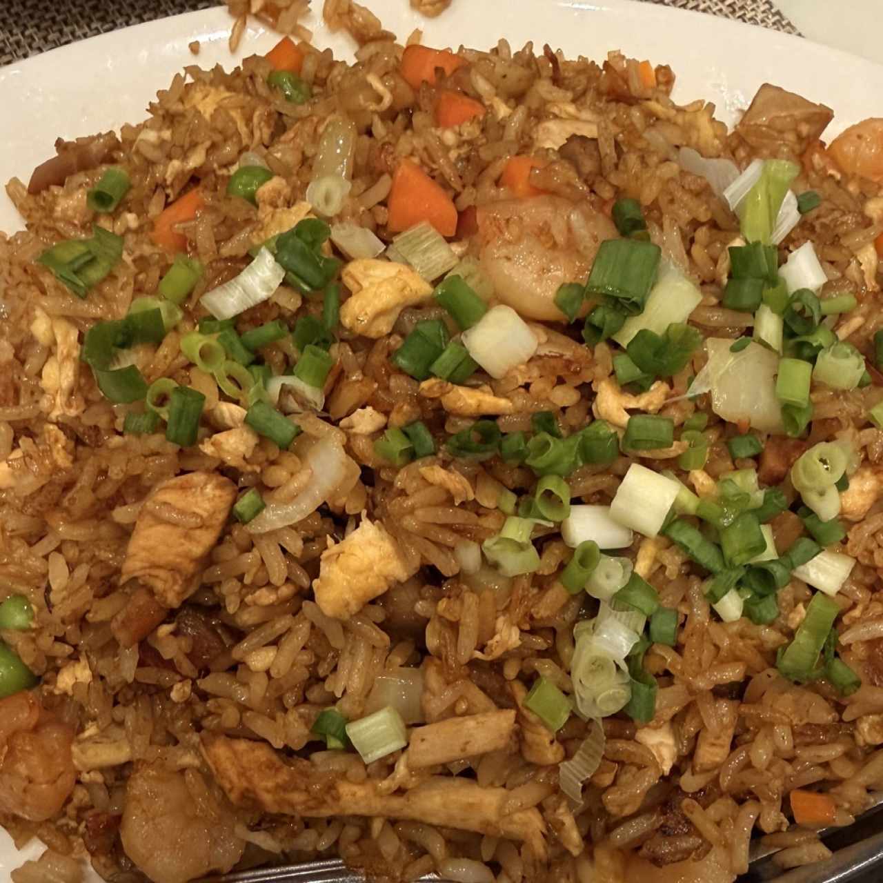 Arroz frito de combinación