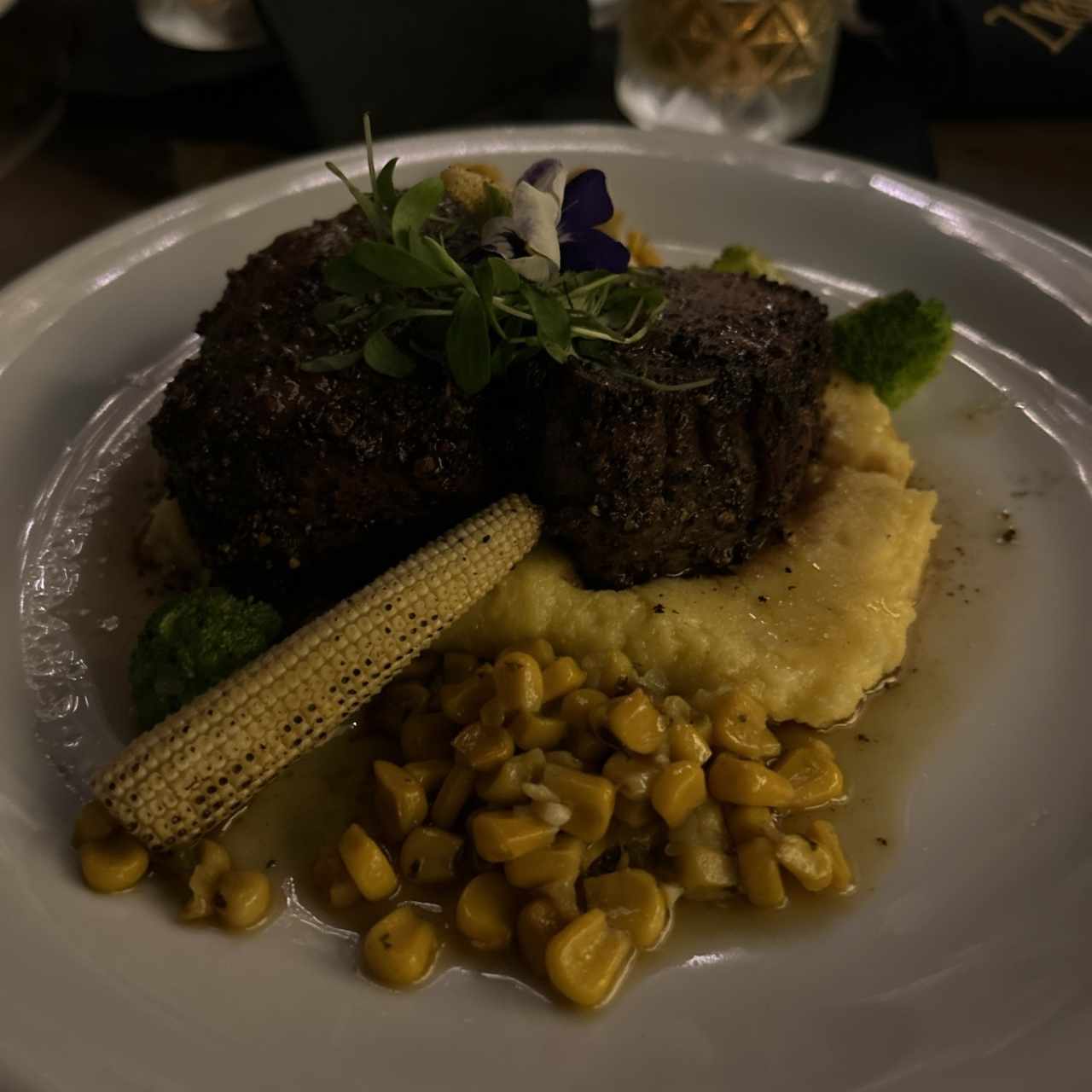 Filete con Costra de Pimienta