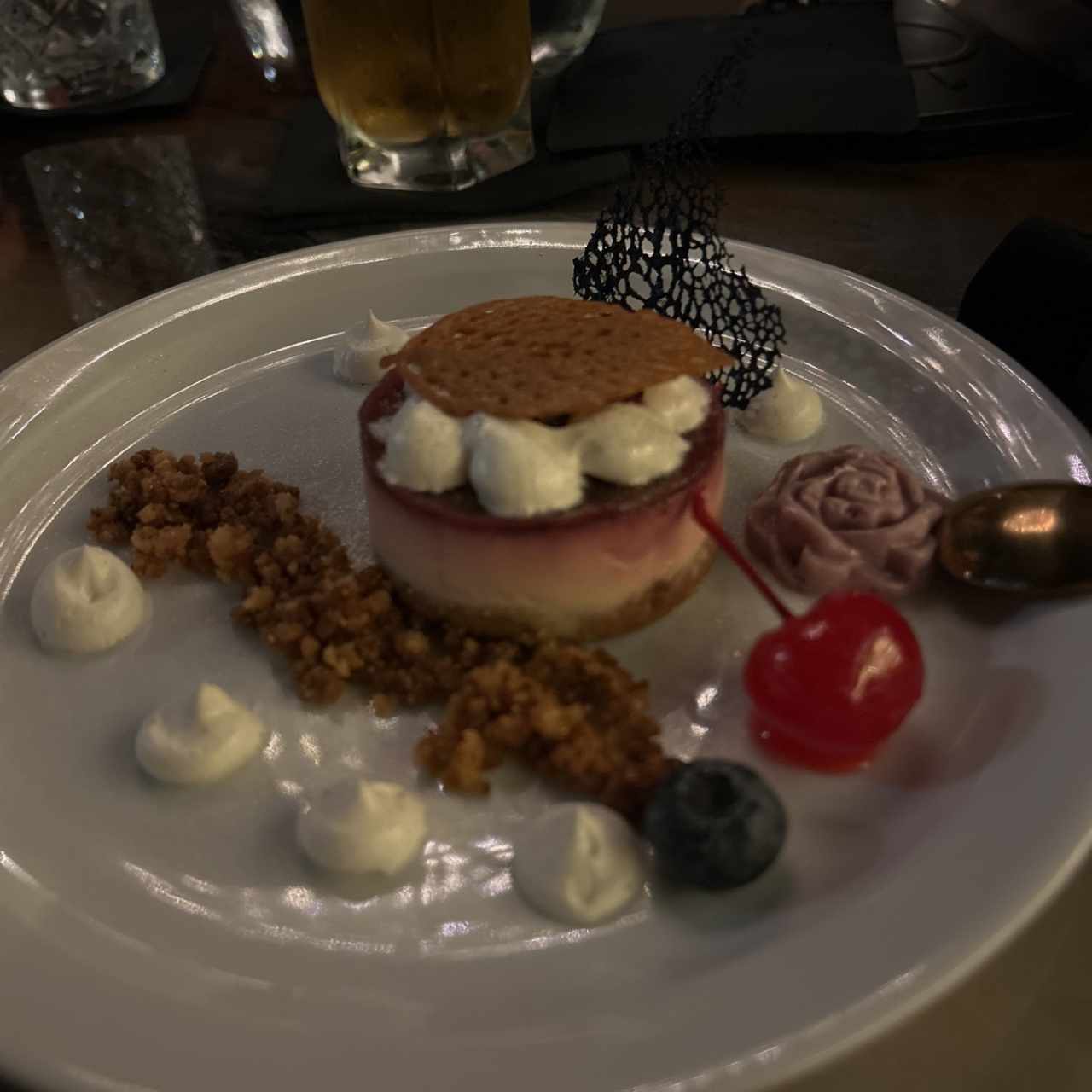 Cheesecake de frutos rojos