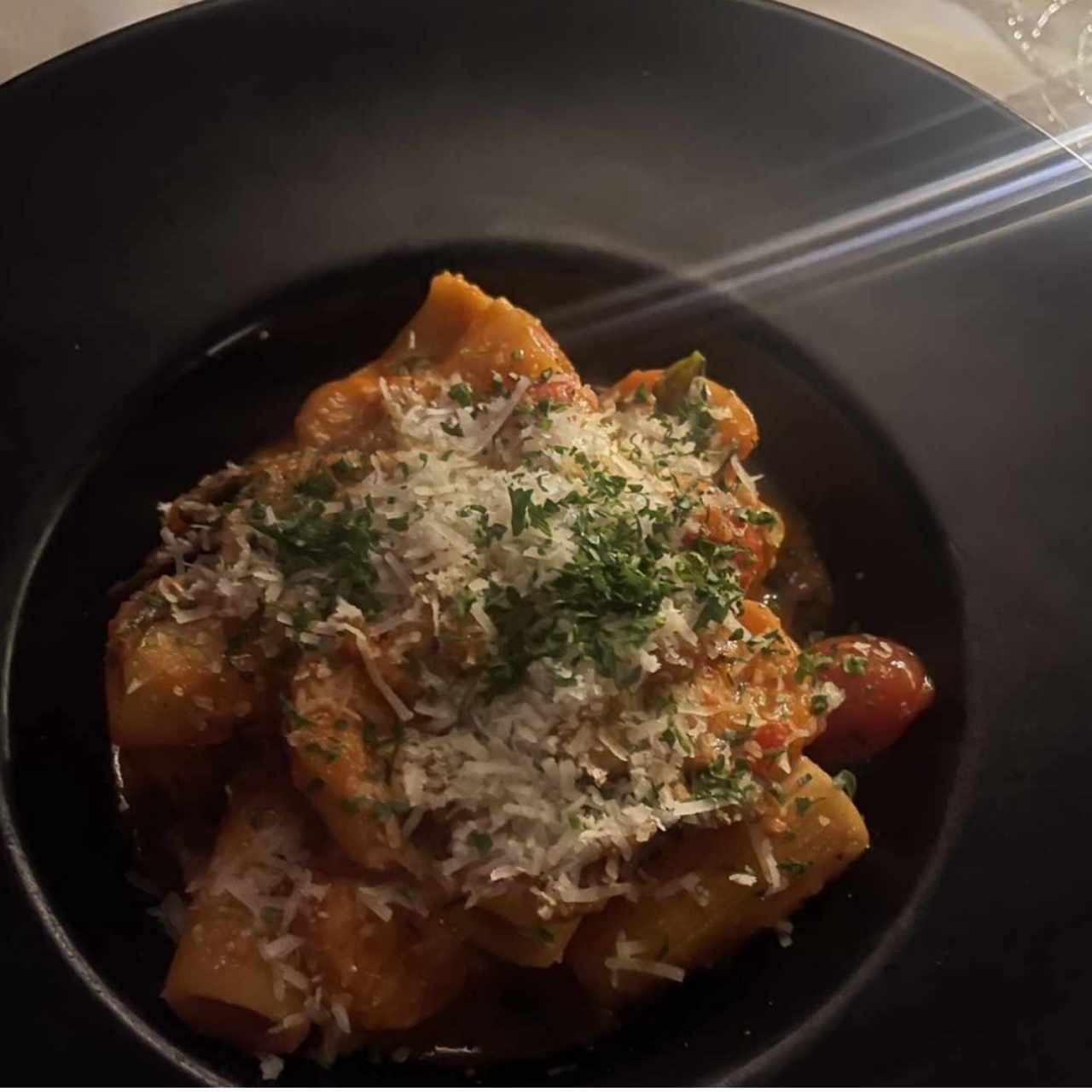 Pastas - Rigatoni con Camarón