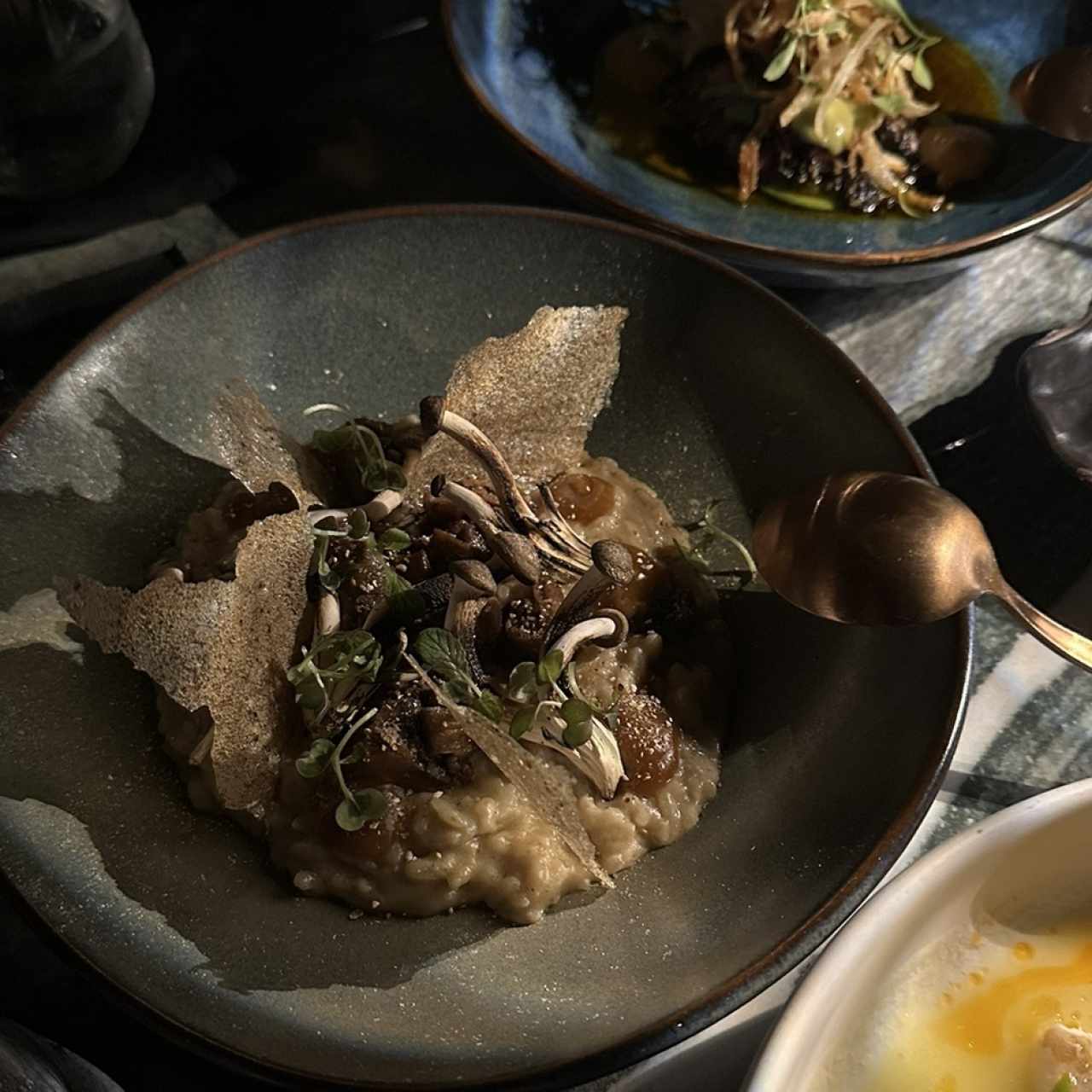Risotto de hongos 