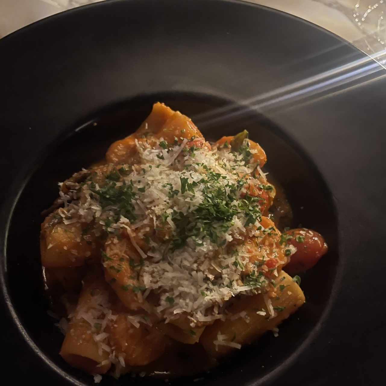 Pastas - Rigatoni con Camarón