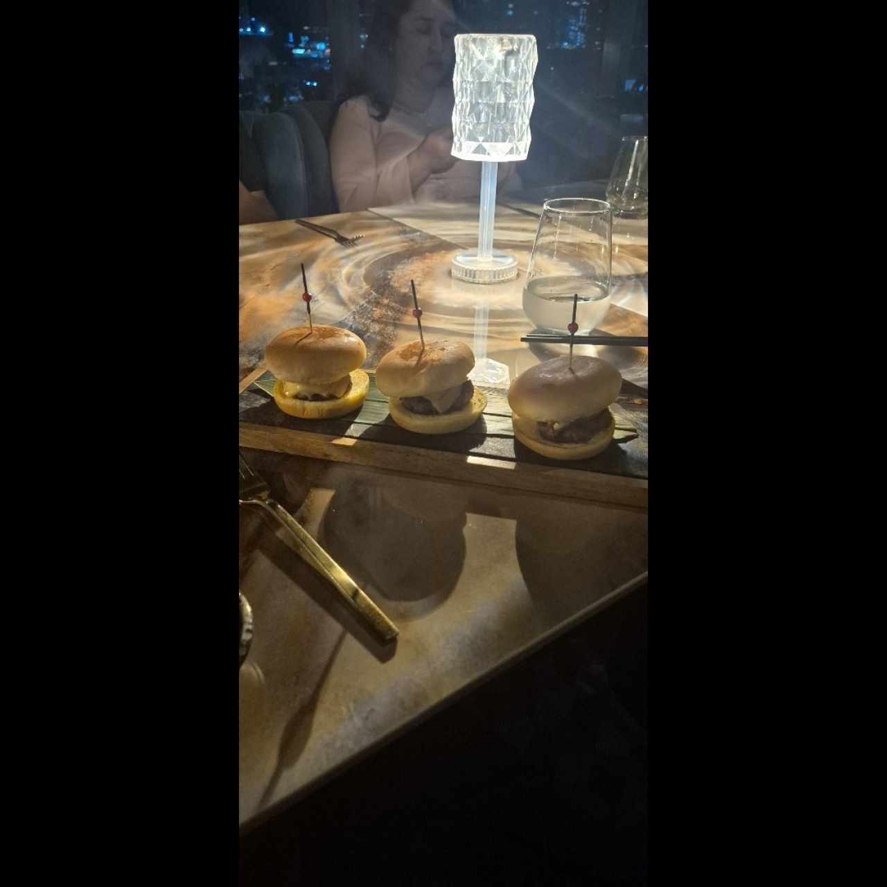 Mini Hamburguesas de Camarón