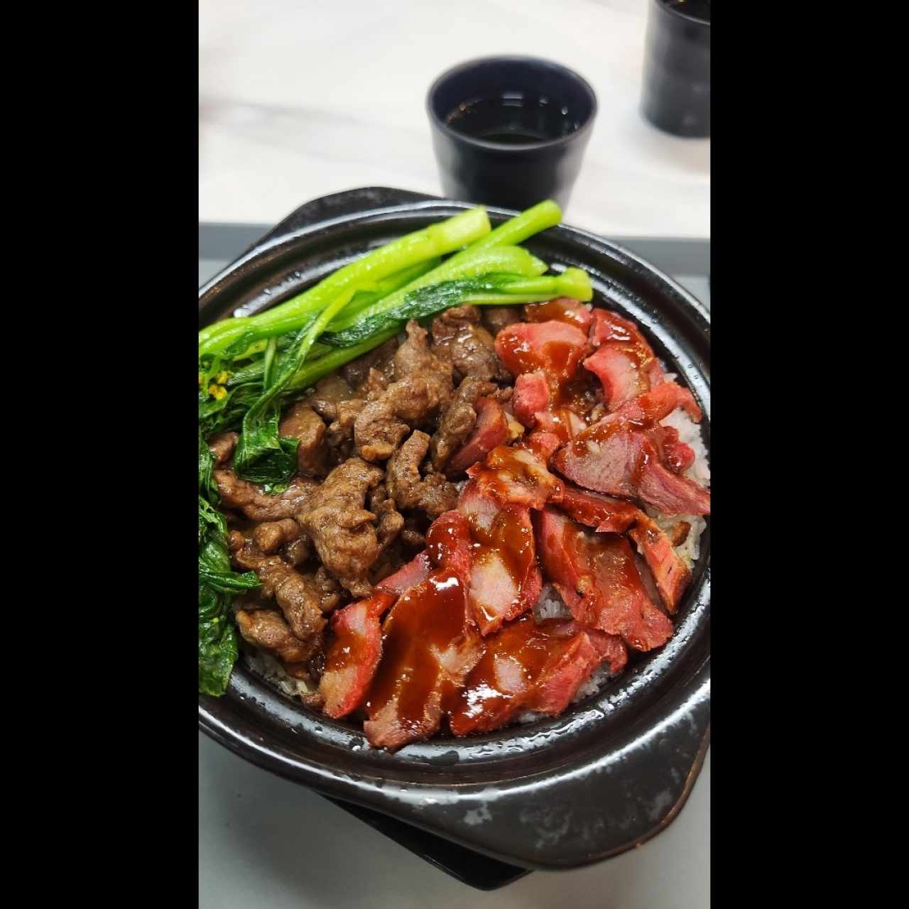 puerco asado y carne