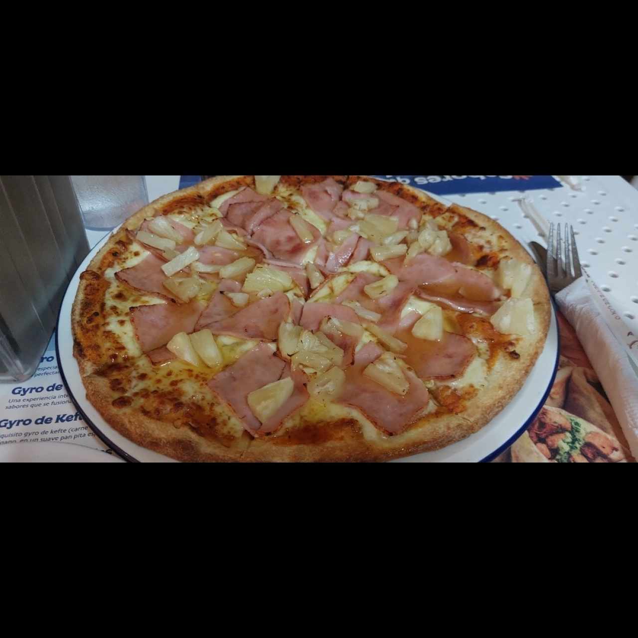 Pizzas especiales - Pizza hawaiana