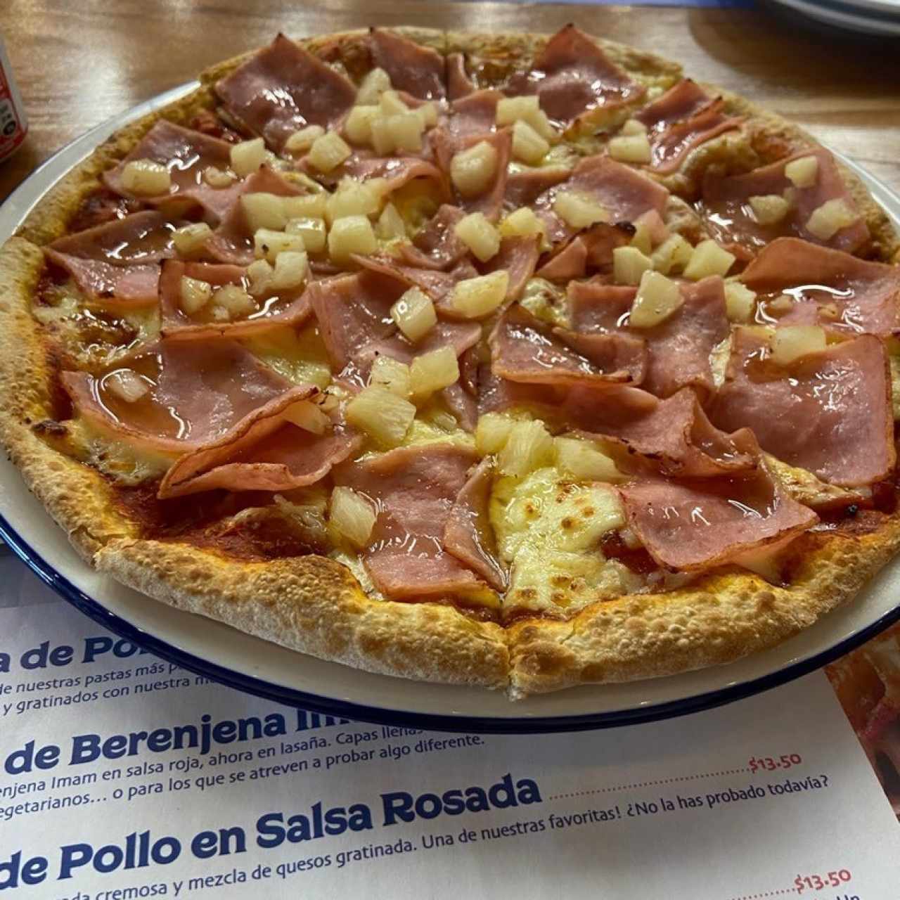 Pizzas especiales - Pizza hawaiana