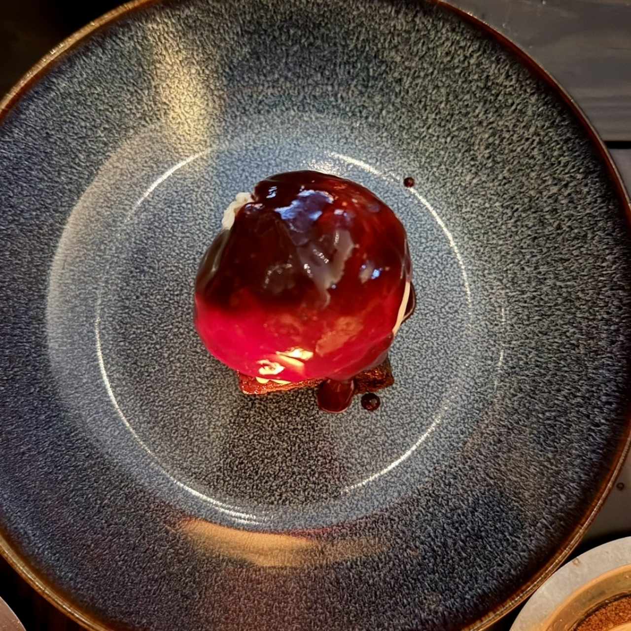 Evelyns brownie & grapenut ice cream