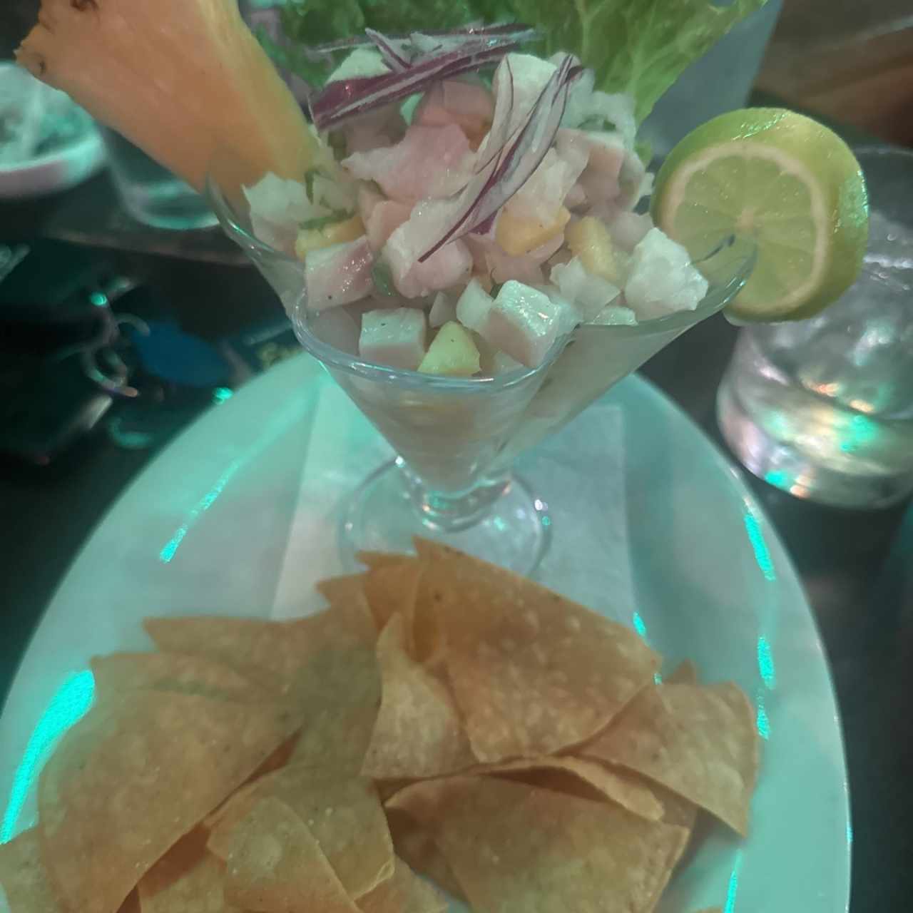 Ceviche de corvina 