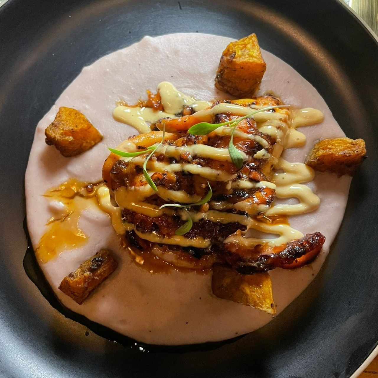 Pulpo al Wok Panasiático