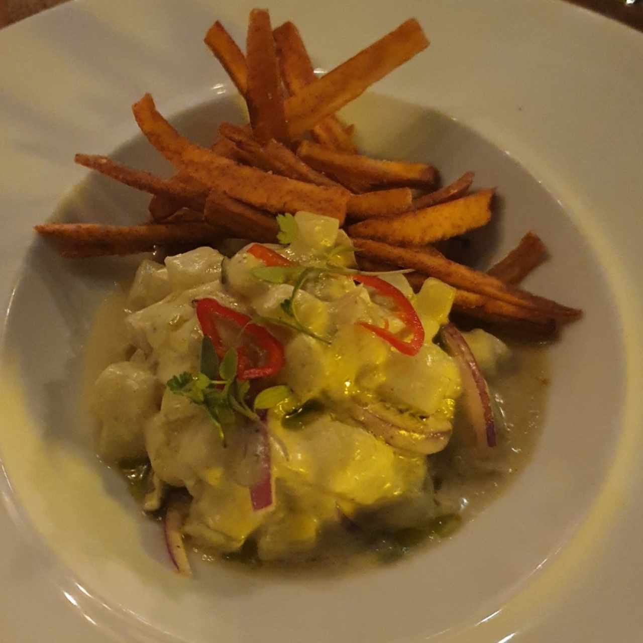 Entradas Frias - Ceviche de Chayote