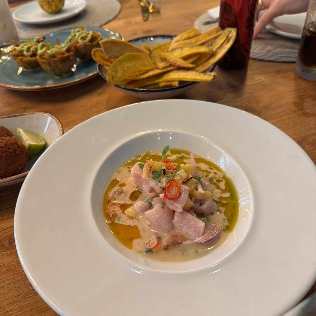 Entradas Frias - Ceviche Tres Ajíes