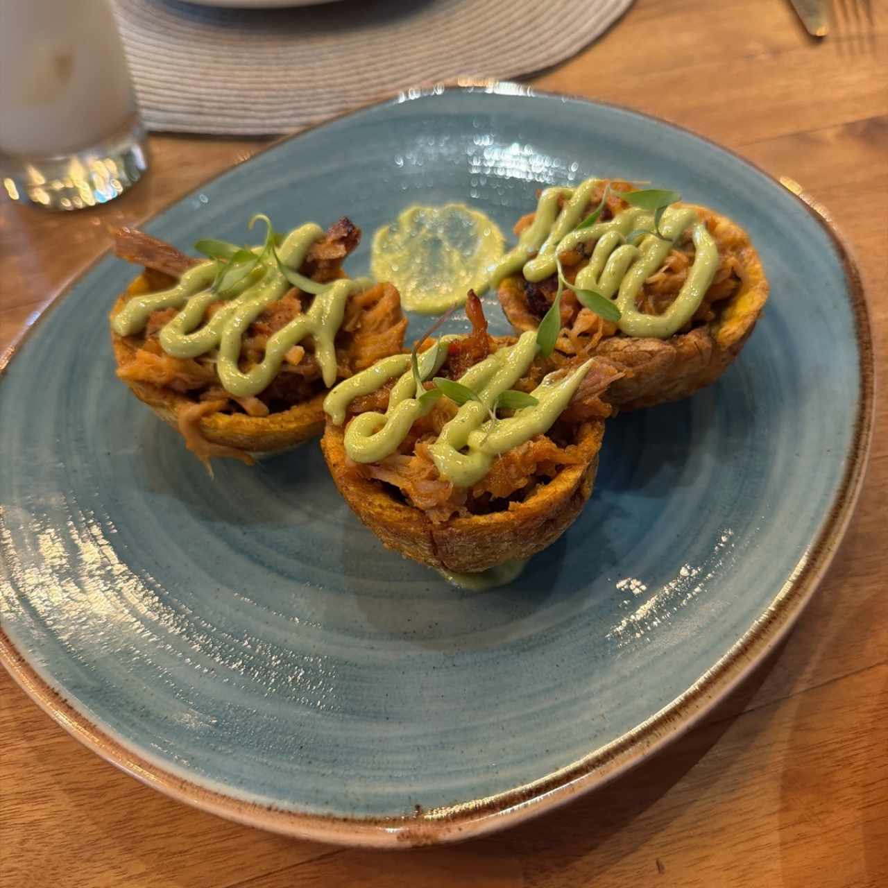 Patacones de Pernil Asado