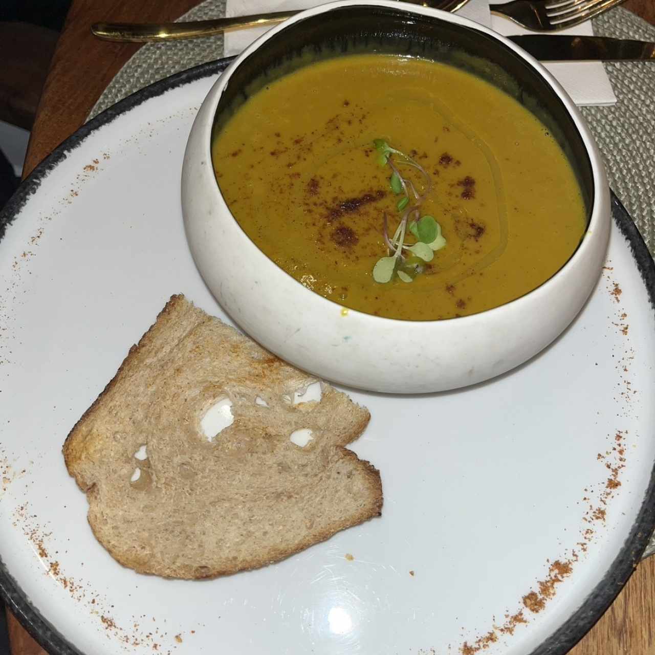 Sopas - Crema de Zapallo