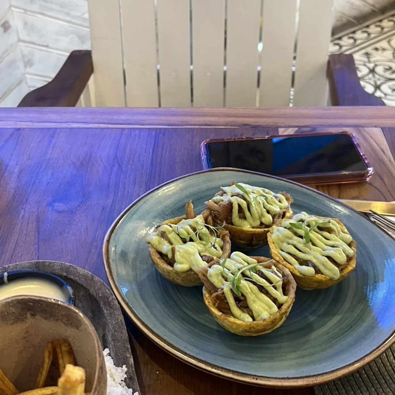 Patacones de Pernil Asado