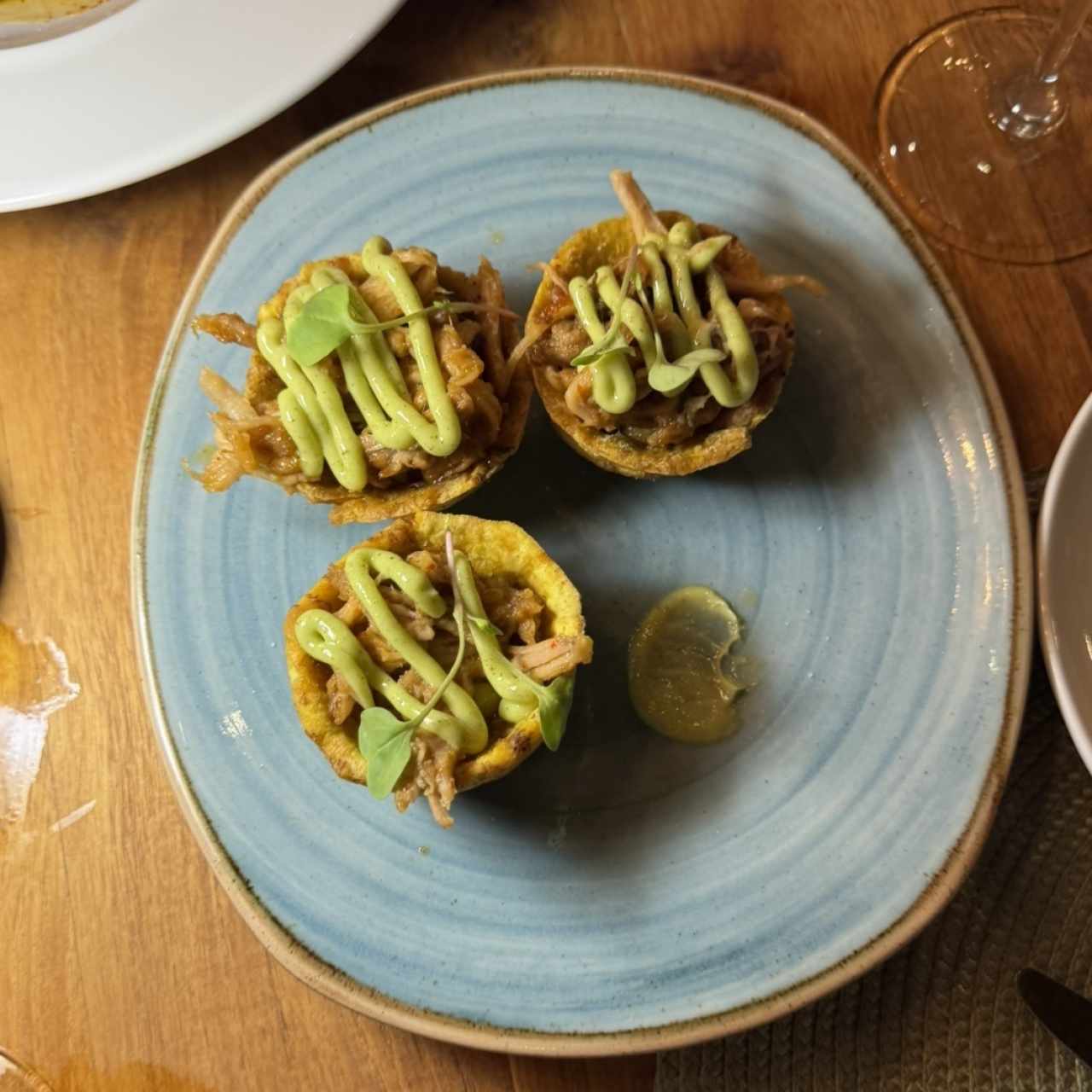 Patacones de Pernil Asado