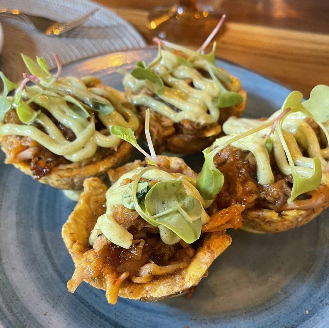 Patacones de Pernil Asado