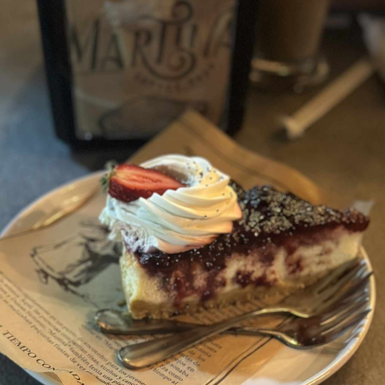 Cheescake de Frutos Rojos 