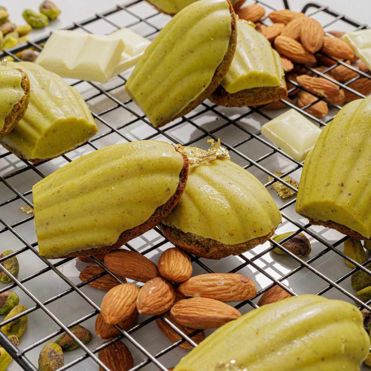 Magdalenas de Pistacho