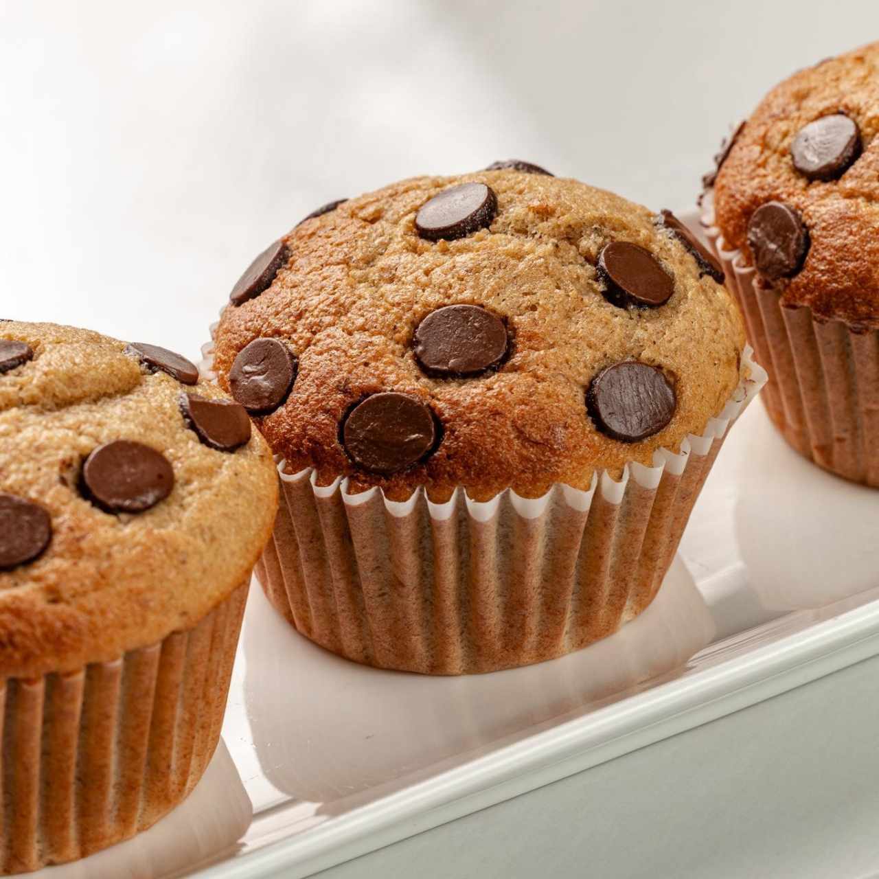 Cupcakes de Guineo y Chocolate (1 unidad)